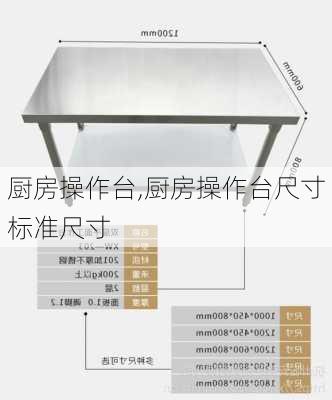 厨房操作台,厨房操作台尺寸标准尺寸