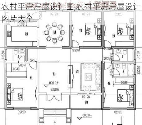 农村平房房屋设计图,农村平房房屋设计图片大全