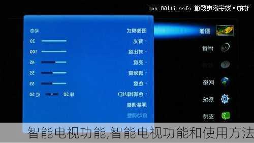 智能电视功能,智能电视功能和使用方法