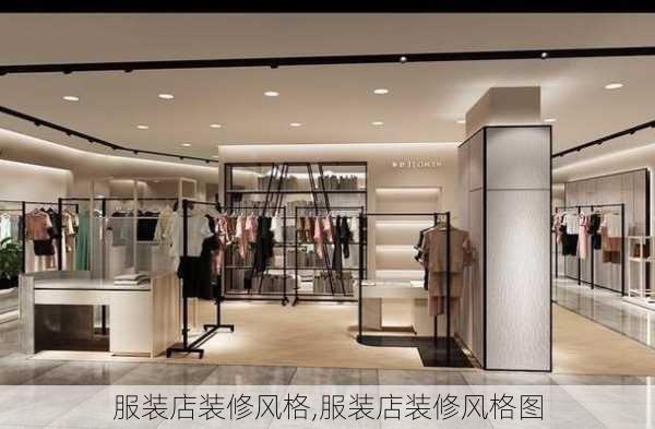 服装店装修风格,服装店装修风格图