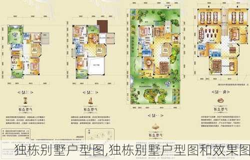 独栋别墅户型图,独栋别墅户型图和效果图