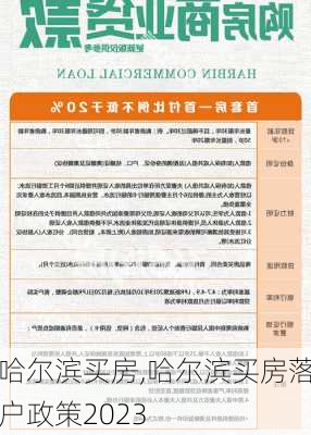 哈尔滨买房,哈尔滨买房落户政策2023