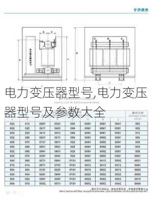 电力变压器型号,电力变压器型号及参数大全