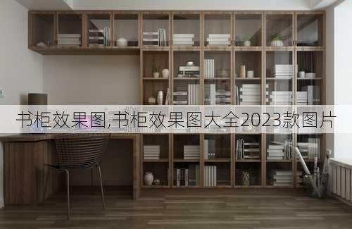 书柜效果图,书柜效果图大全2023款图片