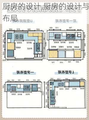 厨房的设计,厨房的设计与布局
