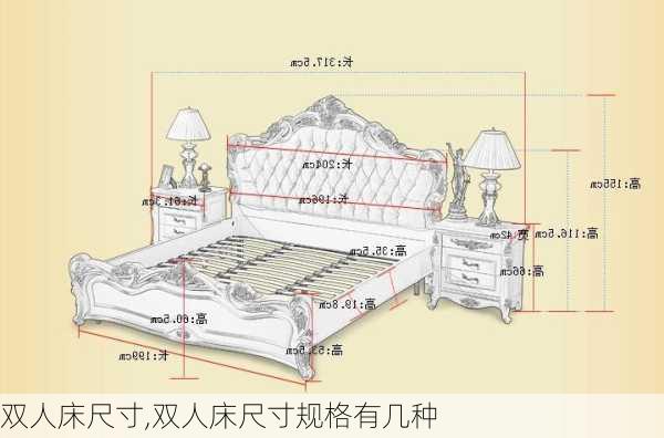 双人床尺寸,双人床尺寸规格有几种