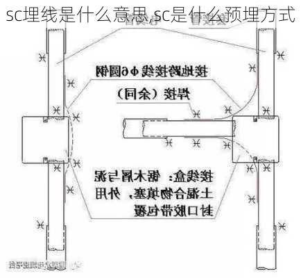 sc埋线是什么意思,sc是什么预埋方式