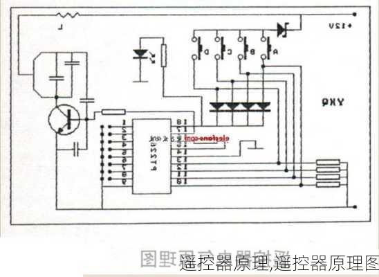 遥控器原理,遥控器原理图