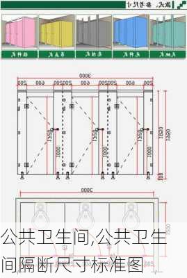 公共卫生间,公共卫生间隔断尺寸标准图