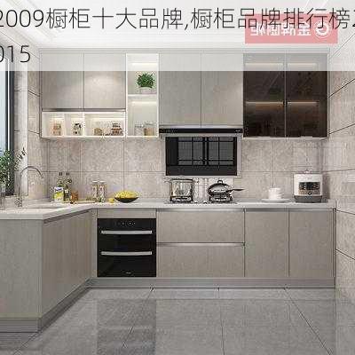 2009橱柜十大品牌,橱柜品牌排行榜2015