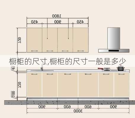 橱柜的尺寸,橱柜的尺寸一般是多少