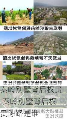 秦岭别墅背后权贵,秦岭别墅背后权贵陈路是谁