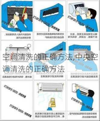 空调清洗的正确方法,中央空调清洗的正确方法