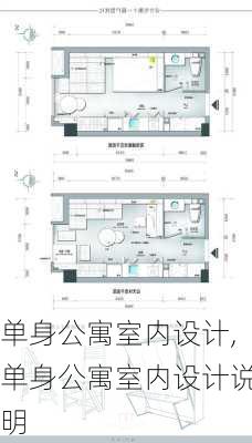 单身公寓室内设计,单身公寓室内设计说明