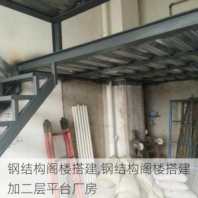 钢结构阁楼搭建,钢结构阁楼搭建加二层平台厂房