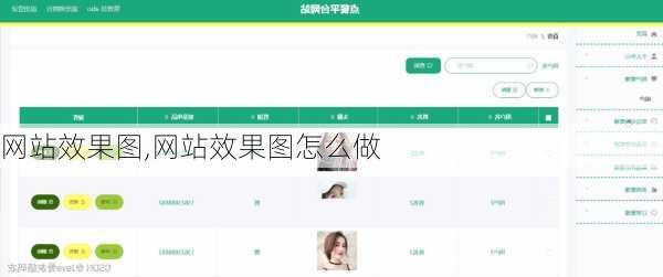 网站效果图,网站效果图怎么做