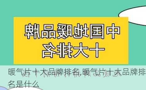 暖气片十大品牌排名,暖气片十大品牌排名是什么