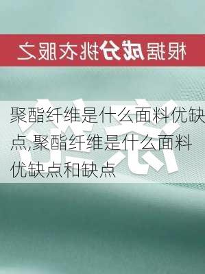 聚酯纤维是什么面料优缺点,聚酯纤维是什么面料优缺点和缺点