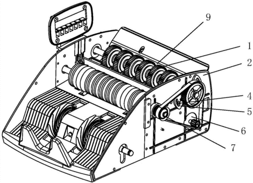 点钞机原理,点钞机原理结构图