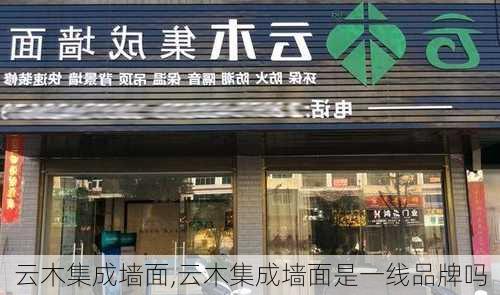 云木集成墙面,云木集成墙面是一线品牌吗