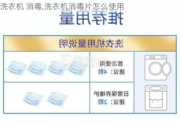 洗衣机 消毒,洗衣机消毒片怎么使用