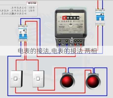 电表的接法,电表的接法 两相