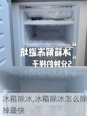 冰箱除冰,冰箱除冰怎么除掉最快