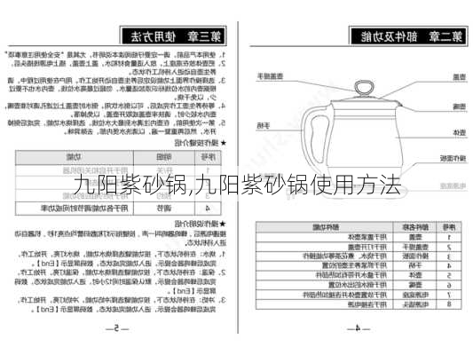 九阳紫砂锅,九阳紫砂锅使用方法