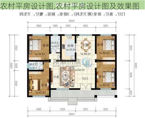 农村平房设计图,农村平房设计图及效果图