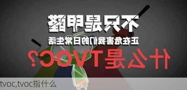 tvoc,tvoc指什么