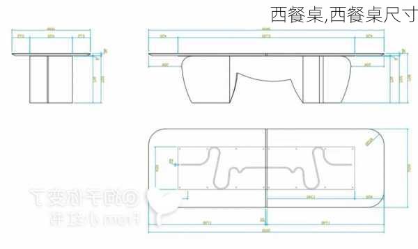 西餐桌,西餐桌尺寸